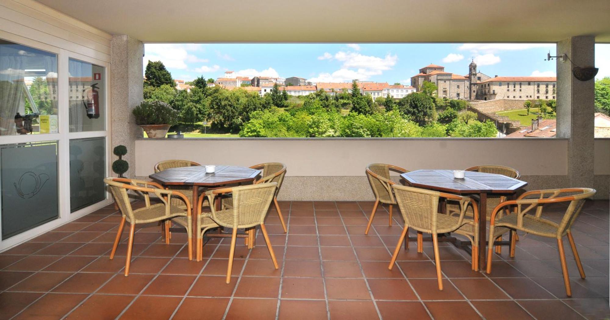 Hotel Parking Miradoiro De Belvis Santiago de Compostela Exterior foto